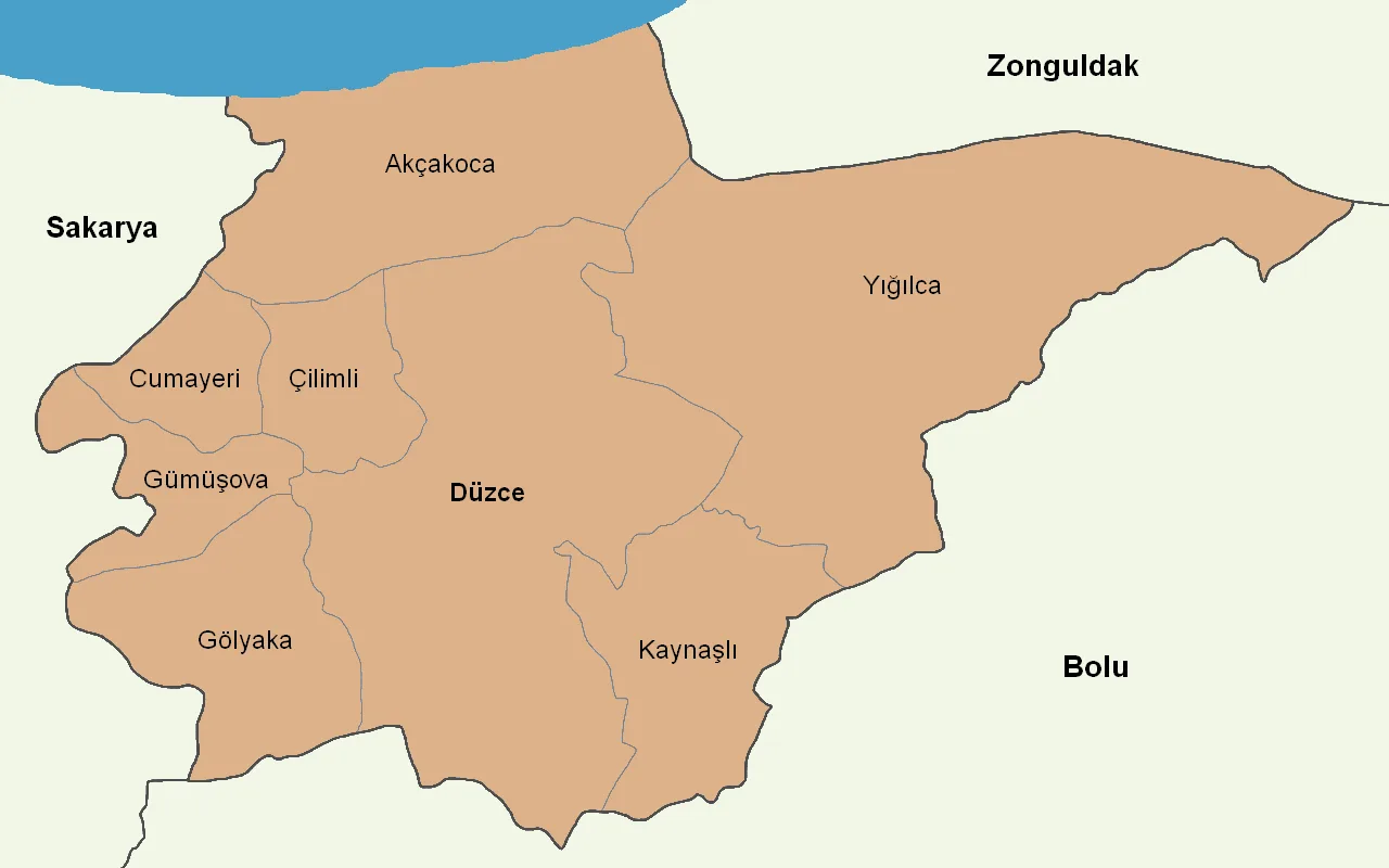 Düzce gezilecek yerler