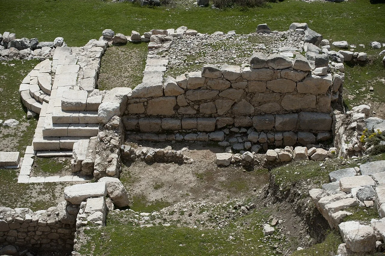 Arykanda Temple with circular stairs - Antalya