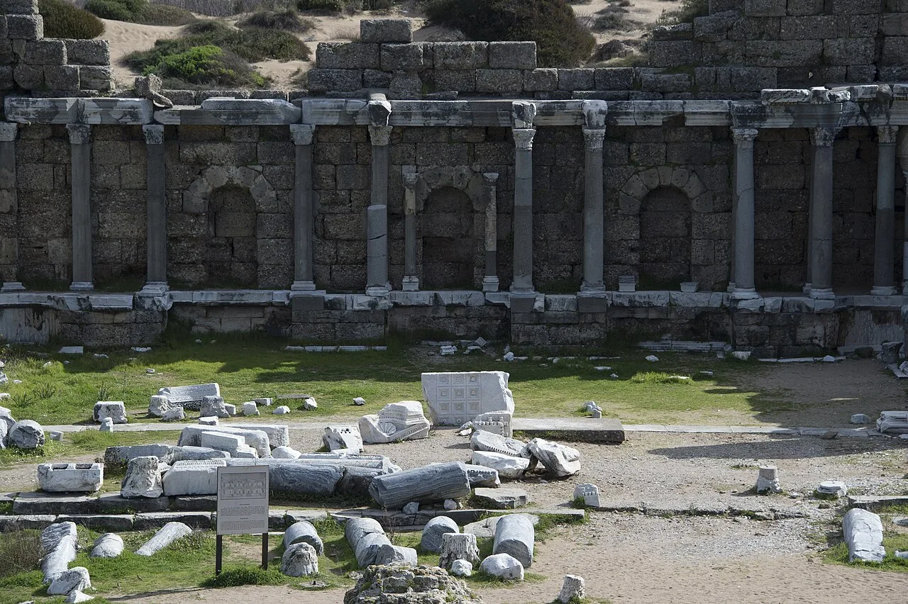 State Agora of Side - Antalya