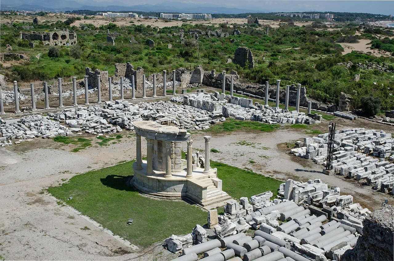 Temple of Tyche (Side) - Antalya