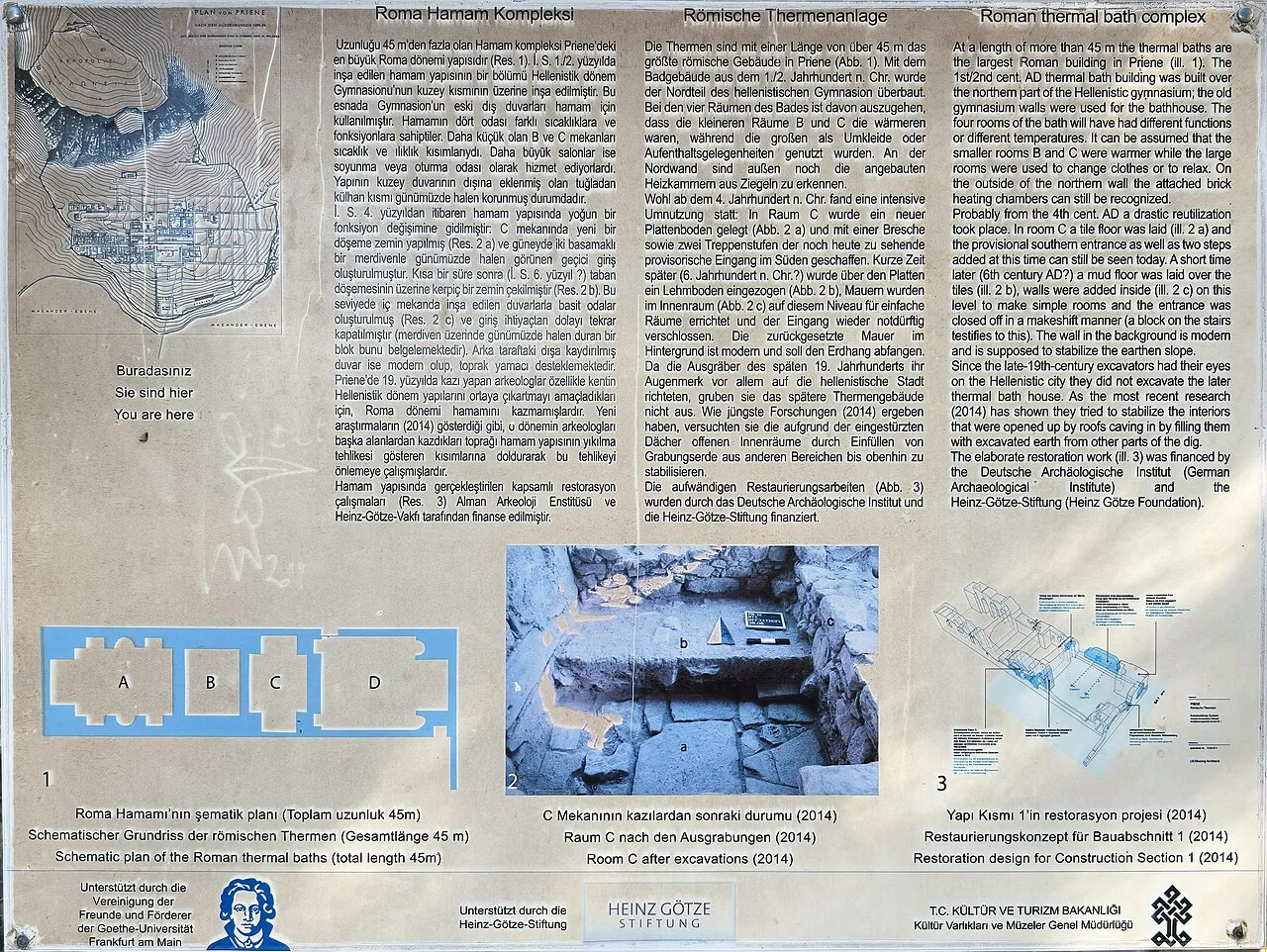 Priene Roma Hamam Kompleksi - Aydın