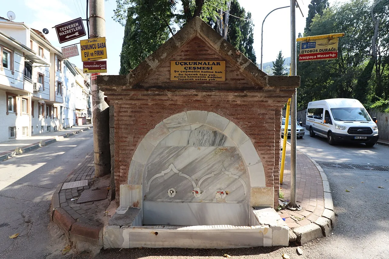 Üçkurnalar Fountain - Bursa