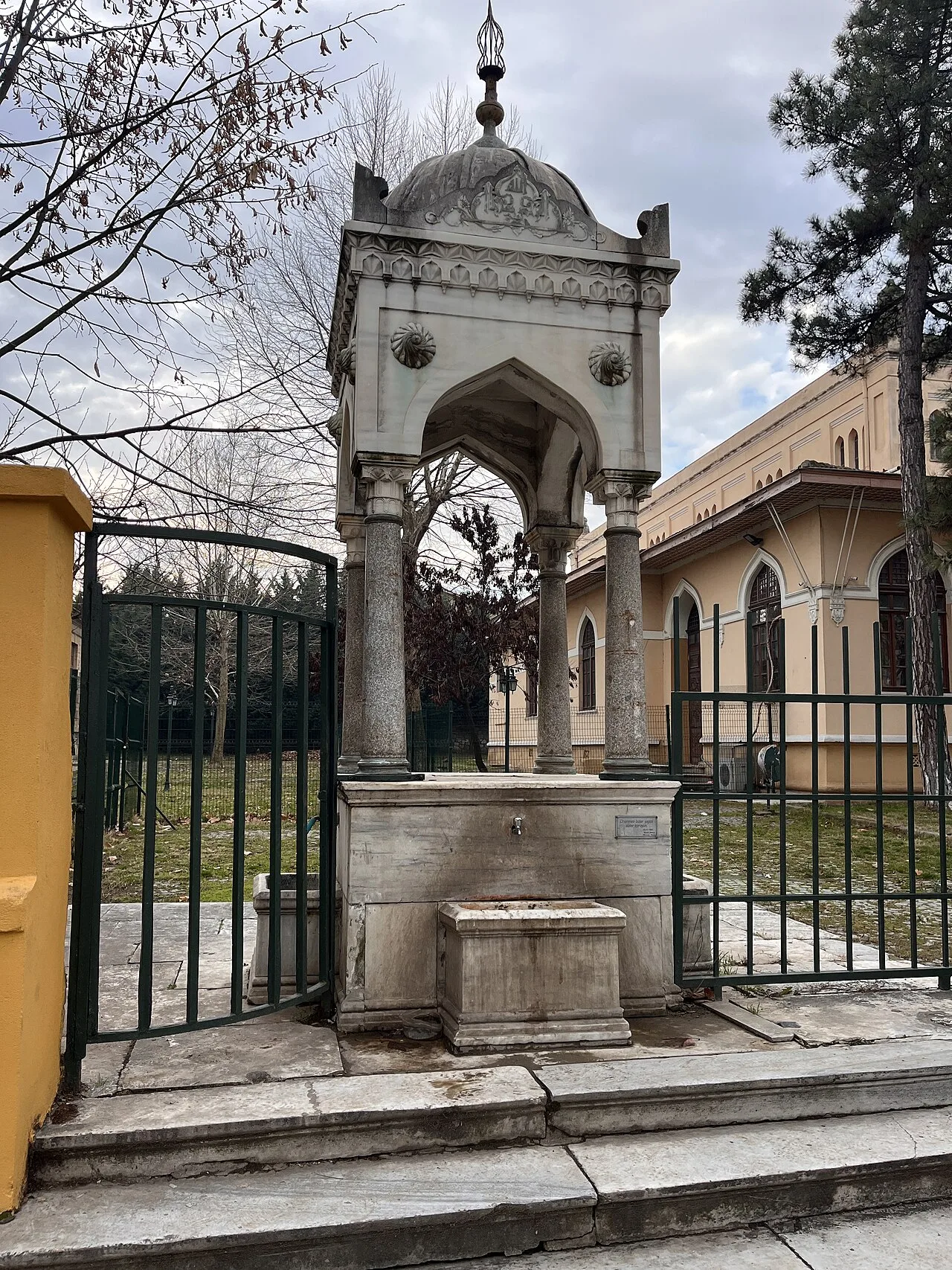 Ticaret High School Fountain - Edirne
