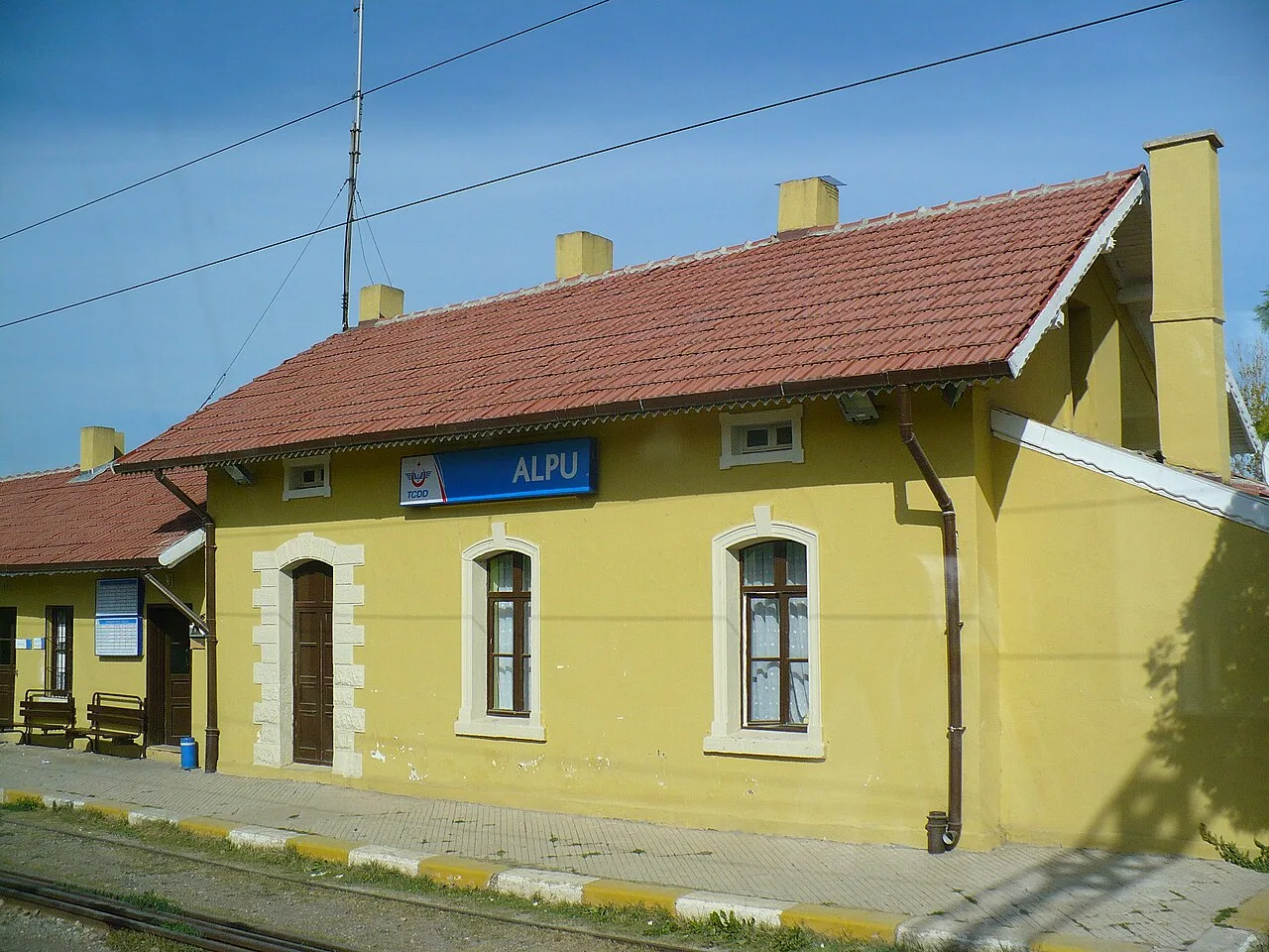 Alpu railway station - Eskişehir
