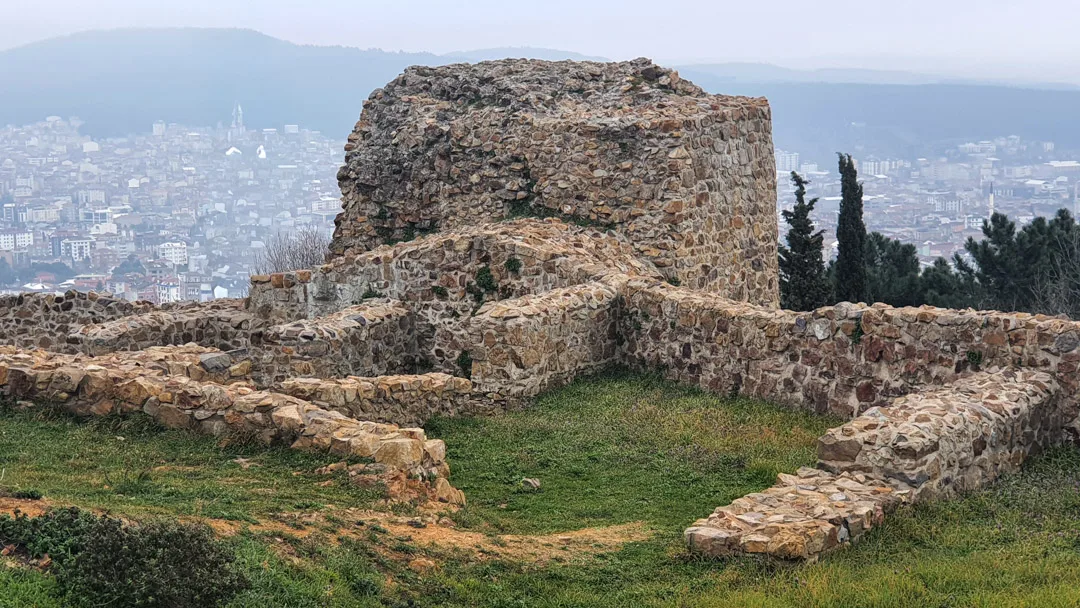 ancient ruins of the Aydos Castle Church - İstanbul