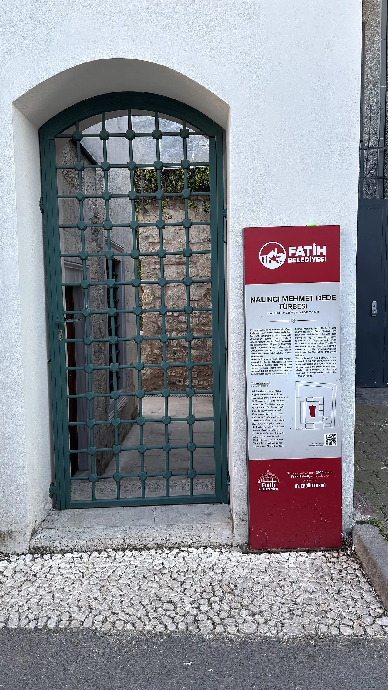 Nalinci Mehmet Mimi Dede Tomb - İstanbul