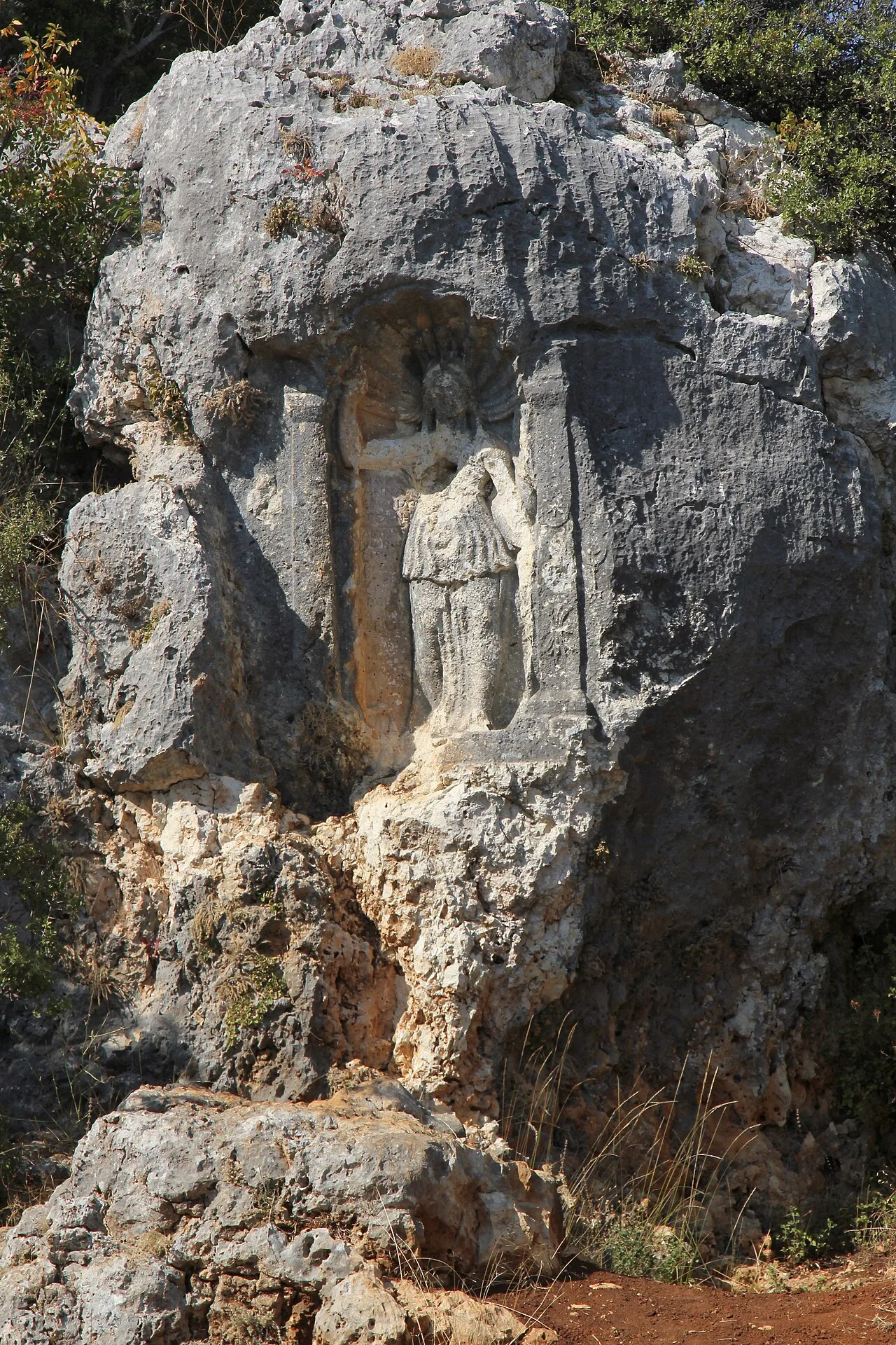 Athena relief of Sömek - Mersin