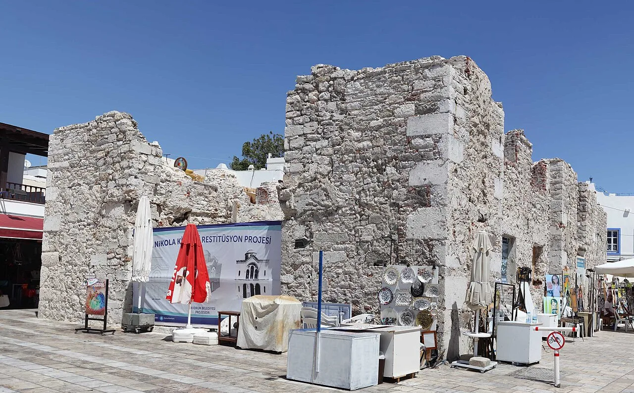 Bodrum Aya Nikola Kilisesi - Muğla